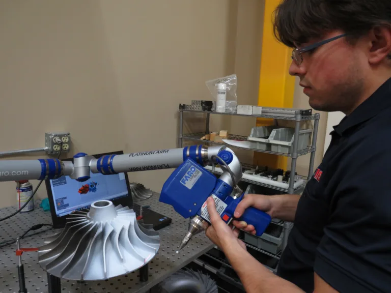 Faro Arm closeup- Air Relief Metrology