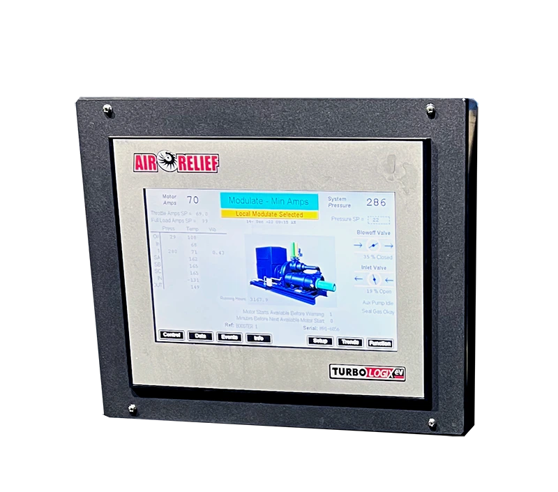 TuboLogix eV+ Control panel